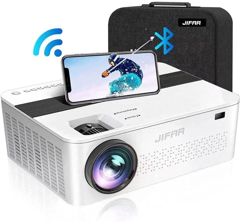 Best 4k projector under 4000 5G WI-Fi Bluetooth Projector with 450 display, 9500 Lux 4K Projector for Outdoor Movies